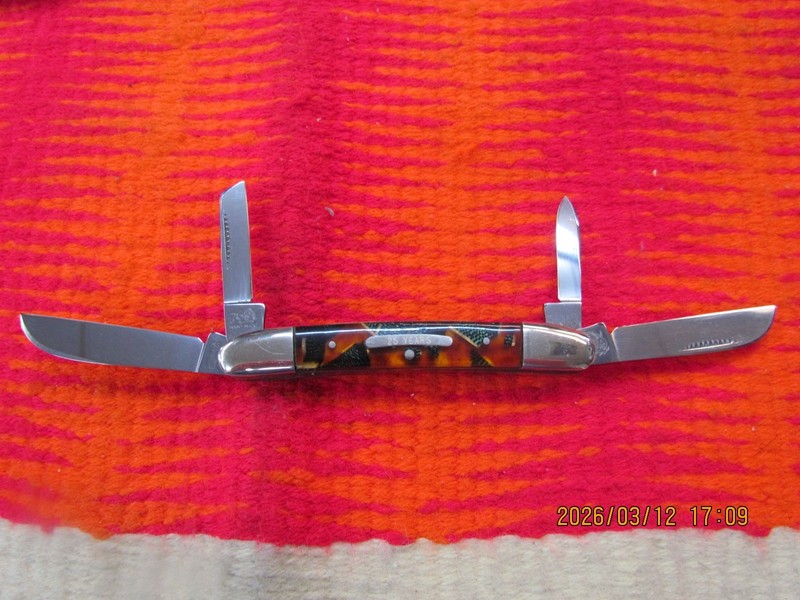 Bull Dog Hand Made 4 Blade Congress Knife