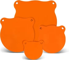 Highwild AR500 Steel Shooting Targets Combo Metal Gong Silhouette Targets for Sh