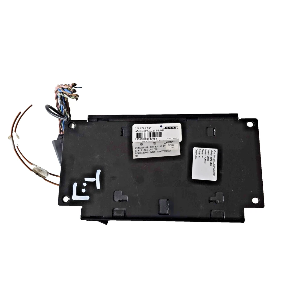 00-03 Mercedes S430 Radio Audio Amplifier Amp 2208200289 OEM - FAST SHIP - - Image 3 of 4