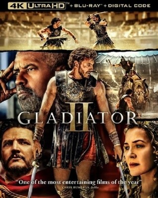 Gladiator II 4K UHD 01/25 4K (used) disc Only, Please read