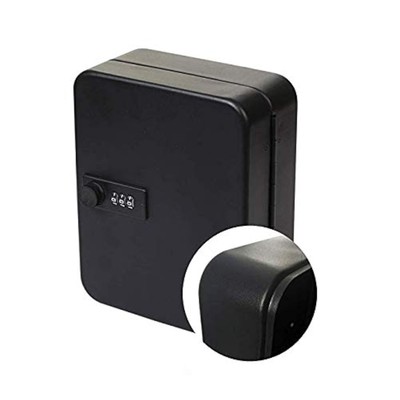 Steel Key Cabinet Security Box Wall Mount with Combination Lock and Radom Col...