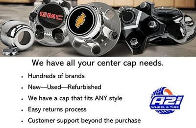 Team 5 Zigen Silver/Black  Center Cap Hub Cap C-183 2.685''