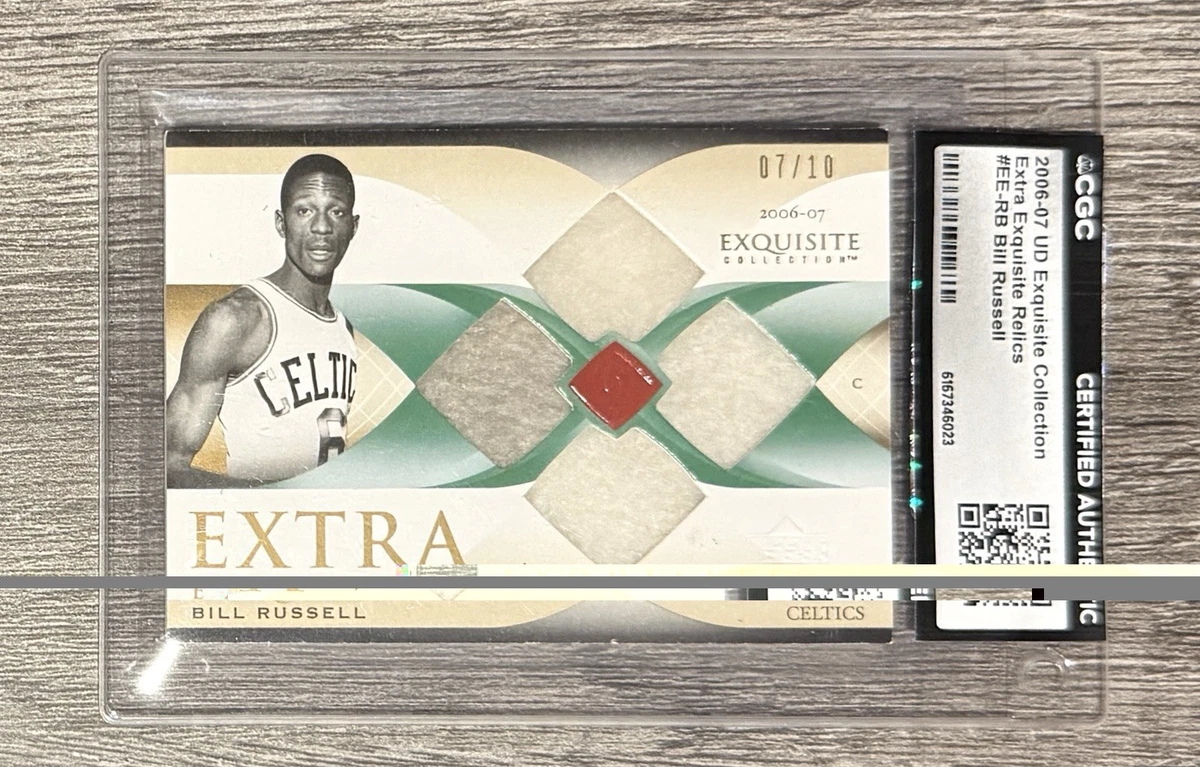 Bill Russell Basketball Serial Numbered Sports Trading Cards