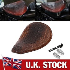 3'' Spring Solo Seat Saddle W/Bracket Plate For Yamaha Virago XV750 XV535 XV250