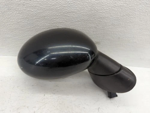 2007 Mini Cooper Passenger Right Side View Power Door Mirror Black KVHQ8