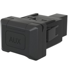Aux Port Replacement 39112-SNA-A01 Auxiliary Input Adapter for Audio Black