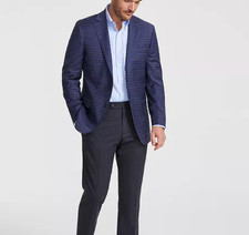 2025 BROOKS BROTHERS Regent Navy Blue Sport Coat Suit Blazer 46R