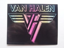 Van Halen Rainbow Logo Sticker C&D Visionary 2016 Licensed 5 x4" Rock Band Decal