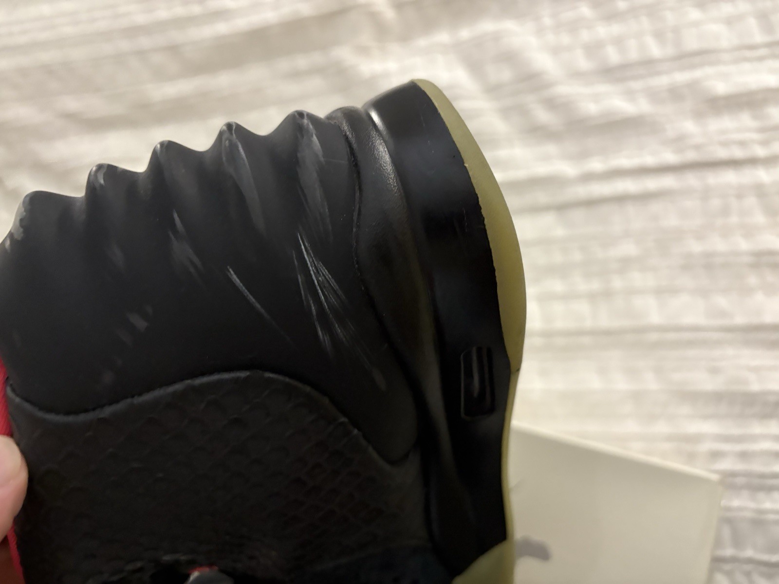 Nike Air Yeezy 2 SP «Red October» Kanye West – US 9 / EU 42.5 Deadstock OVP mit StockX Tag – Bild 7