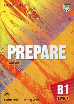 Prepare Level 4 Workbook with Audio Download (Cambridge Engl... by Jones, Gareth