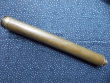 18th - early 19th century 2 Draw Brass Naval Telescope.