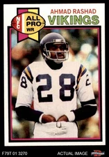 1979 Topps #30 Ahmad Rashad Vikings Oregon 7 - NM