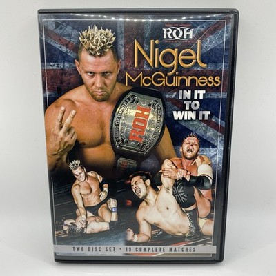 Nigel McGuinness in it to win it  2-Disc Set  Ring of Honor DVD Tested Working