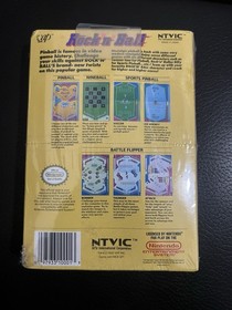 Rock 'N' Ball Nintendo NES Damaged Box
