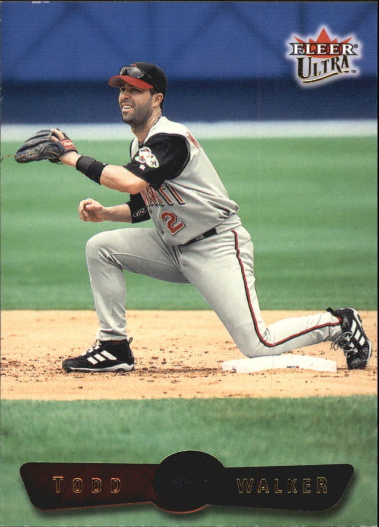 2002 Ultra Baseball Card #182 Todd Walker