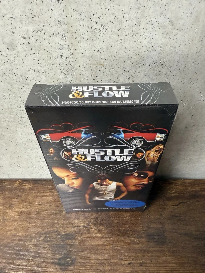 HUSTLE & FLOW promo VHS movie 2005 SEALED retailer screener UNRELEASED RARE - Image 2 of 4