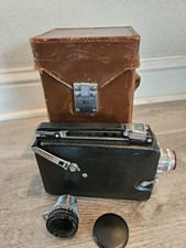 Kodak Magazine Cine-Kodak 16mm Picture Camera Anastigmat F-1.9 25mm  F-2.7 15mm