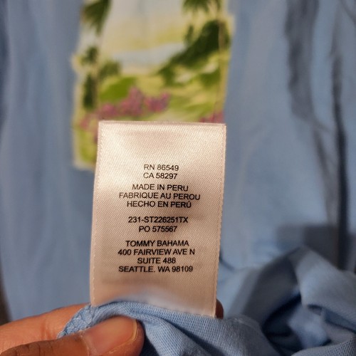 Tommy Bahama Shirt Men 2XL Paradise Fairway Casual Short Sleeve Beach Island - Picture 8 of 9