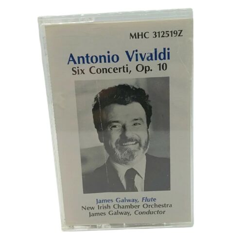 Antonio Vivaldi Cassette 1985 Six Concerti Op. 10 Musical Heritage
