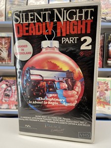 Silent Night Deadly Night Pt 2 Vhs Palace Banned In Queensland Very Tidy Ebay