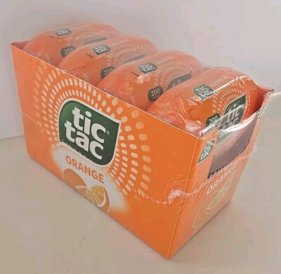 , Orange Flavored Mints, 8 Count, On-The-Go Refreshment, 3.4 Oz Each