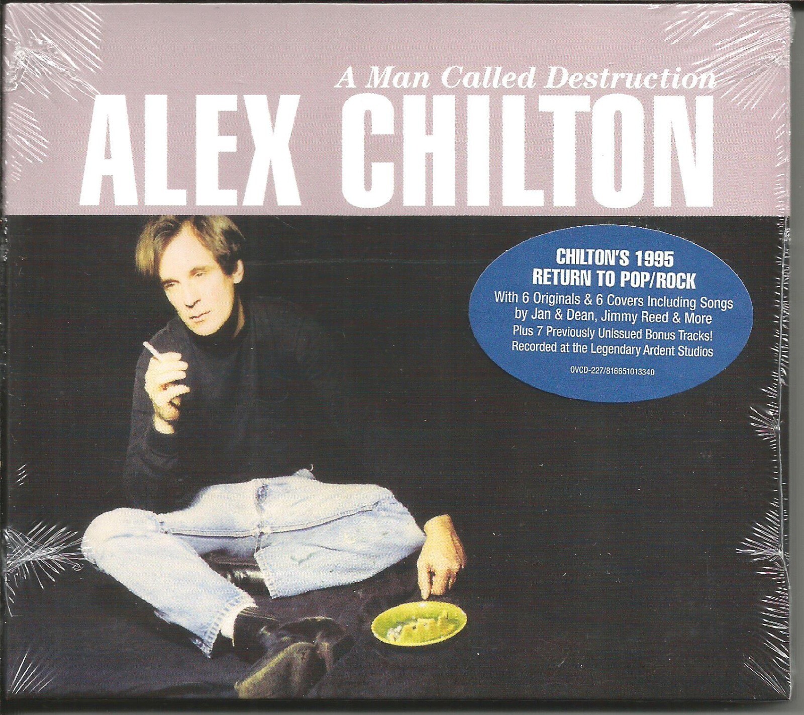 Box Tops Big Star ALEX CHILTON Man Called Destruction 7 UNRELEASED BONUS TRX CD