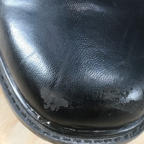 Croft And Barrow Shoes Mens 8 M Dress Oxford Black Faux Leather Casual Comfort - Picture 5 of 15
