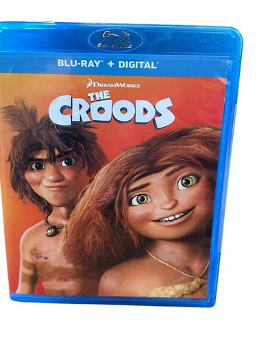 Dreamworks Studio The Croods Blu-Ray Animated Movie Comedy Adventure With Case - Bild 1 von 5