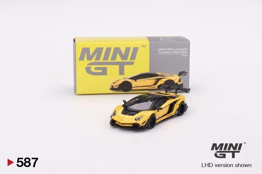 Diecast Car Review: Mini GT LB Works Lamborghini Aventador