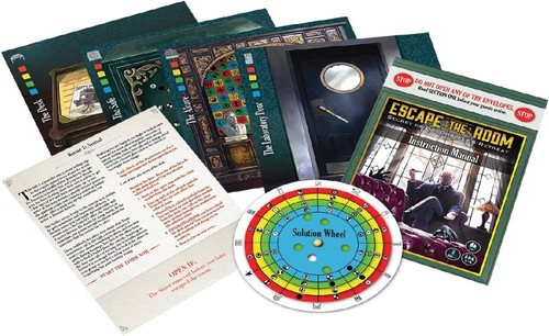 ThinkFun Escape Room in a Box: Escape the Room Secret of Dr. Gravely's Retreat - Picture 2 of 4