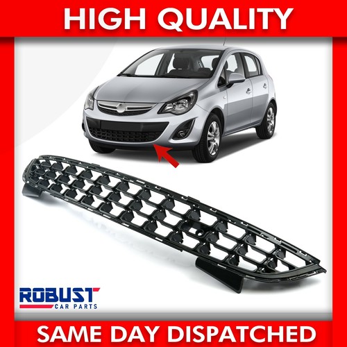 FOR VAUXHALL CORSA D FRONT LOWER CENTRE BUMPER GRILLE 1400871 (2011