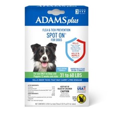 Adams Plus Spot On, Large Dogs 31 To 60 lb 2packs