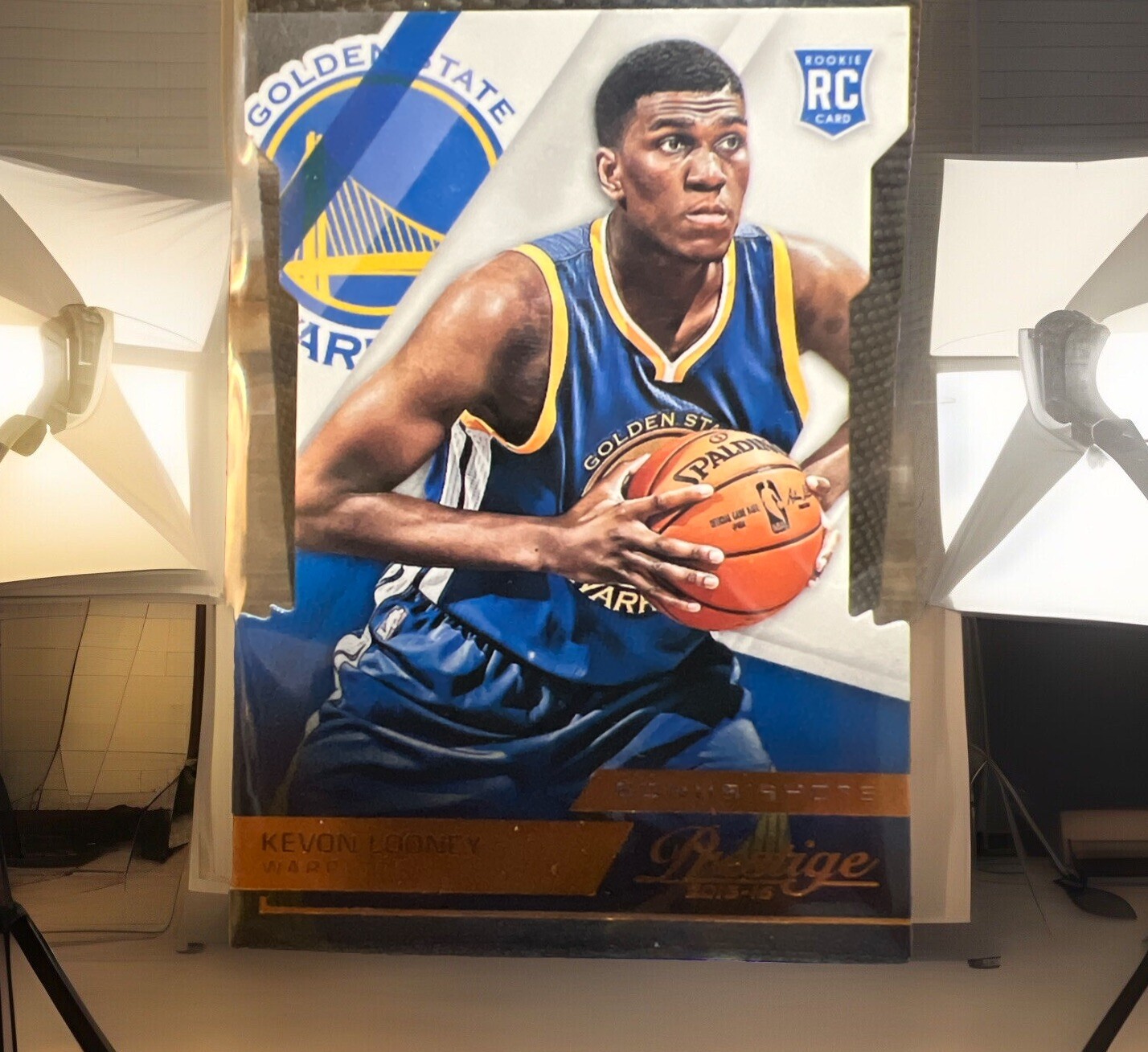 2015-16 Panini Prestige - Kevon Looney  Orange Die-Cut /149 (RC) Bonus Shots