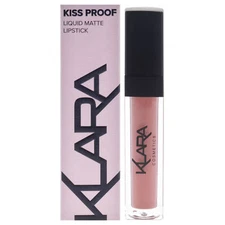 Kiss Proof Lipstick Liquid Matte - 22 Au Naturel by Klara for Women - 0.27 oz