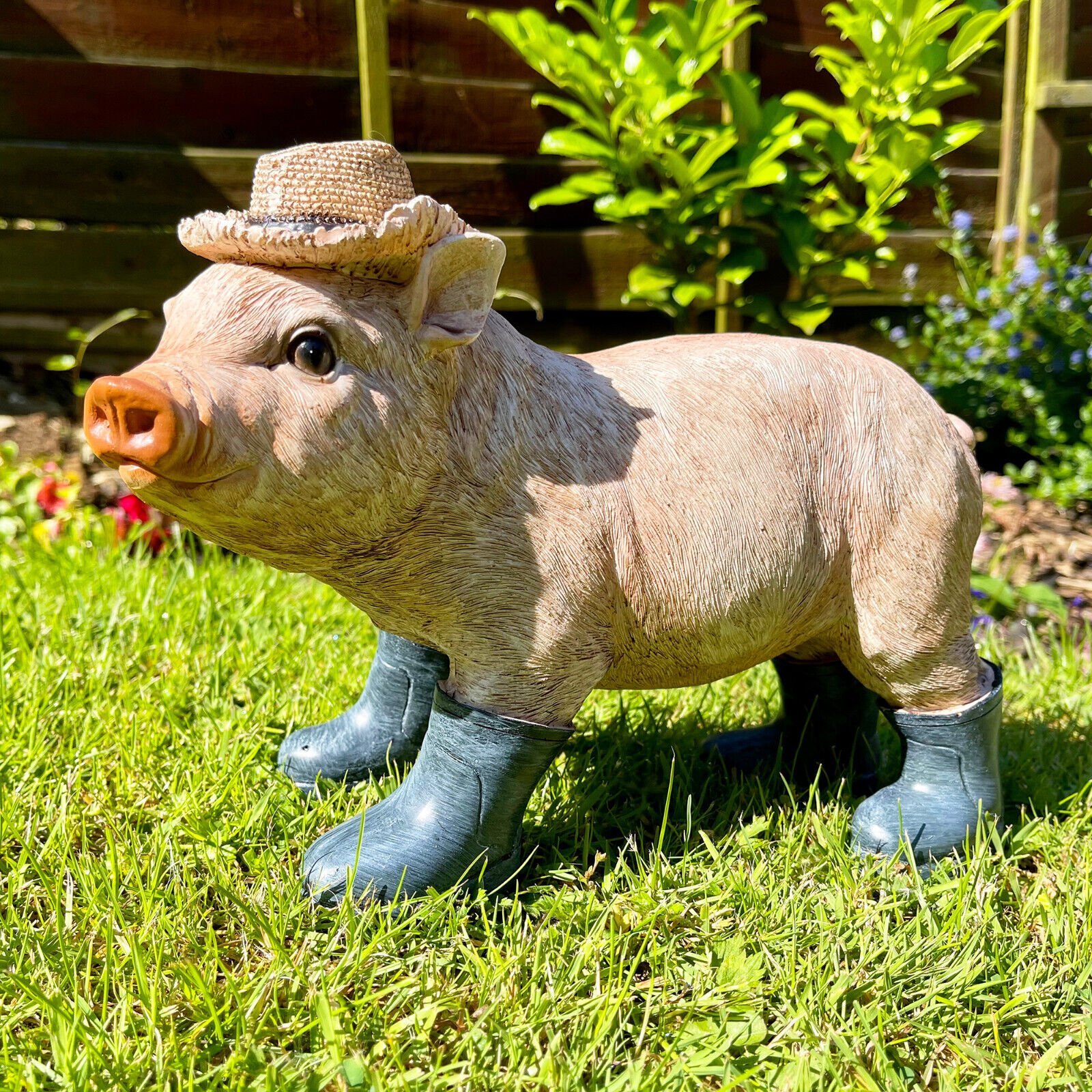 Vintage Resin Home Garden Pig Animal Sculpture Figurine Statue Large Ornament B 5060631013003 | eBay Vintage Resin Home Garden Pig Animal Sculpture Figurine Statue Large Ornament B 5060631013003 | eBay