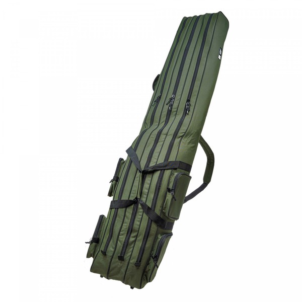 Rutentasche Rutenrucksack Rutenkoffer Angelruten 3 FäCher 150Cm Zite Fishing-image