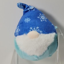 Squishmallows Channing Gnome 4.5" Snowflake Christmas Holiday Winter NWT Plush