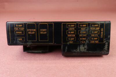 2007-2016 Harley Davidson Softail Deluxe FLSTN Fuse Box Relay | eBay