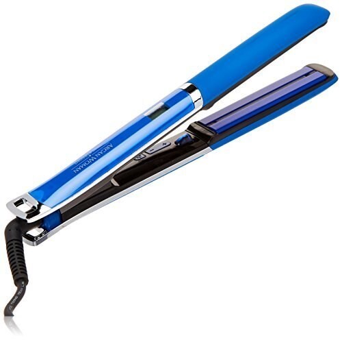 Professional Flat Hair Iron 1" Ceramic Straightener Digital by Argan Woman - Picture 3 of 6