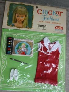 Chemisier blanc poupée Cricket American Character Fan Club