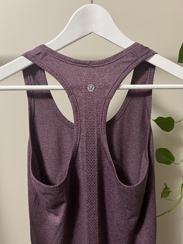 💜 LULULEMON-Swiftly Tech Racerback Tank Top -Purple-Size 6 Can (10 Aus)-RRP $69 - Picture 8 of 13