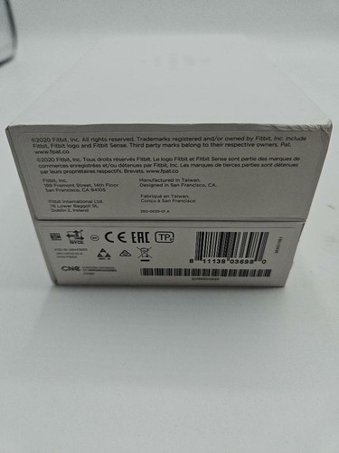 Fitbit Sense Advanced Activity Tracker Smartwatch - Carbon/Graphite Open Box - Picture 5 of 5