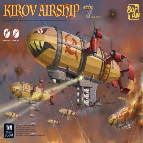 Kit de modelo de montaje de aeronave Border BC-004 Kirov - Imagen 6 de 6