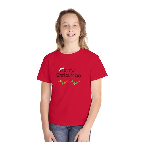Youth Midweight Tee "Merry Christmas" - Picture 59 of 61