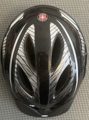 Schwinn Pathway Black And Silver Adult Bicycle Helmet for Ages 14+