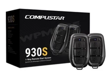 Compustar CS930-S 1-Way 1500-FT Range Remote Start Keyless Entry System CS925-S