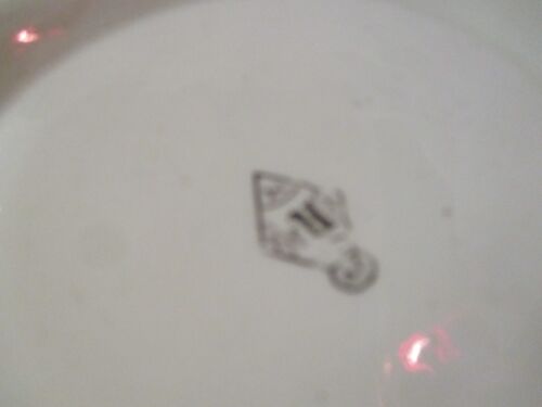 ATQ 1880 England Wedgwood braun Transferware rnd bedeckt Gemüseschale Beatrice - Bild 8 von 9