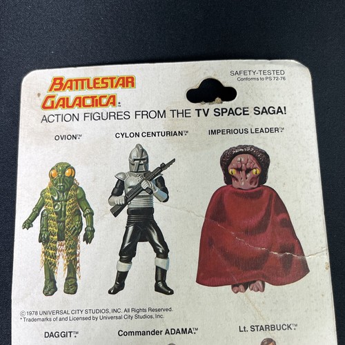 VTG Mattel 1978 Battlestar Galactica Daggit Robot Pet Action Figure Sealed - Picture 13 of 14
