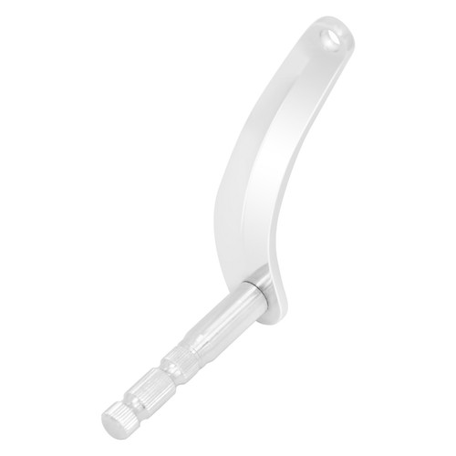 Extended Chrome Gear Shifter Shaft Rod Lever Arm For Harley Softail Fat Boy Slim - Picture 6 of 12