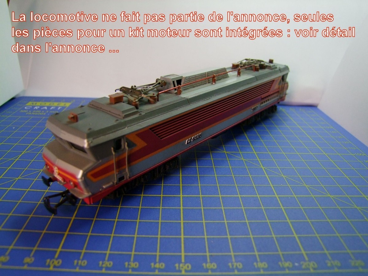 Ligne De Toit Jouef Pour Locomotive CC 6505 - HO 1/87 Avec 3 Isolateurs - Occasion